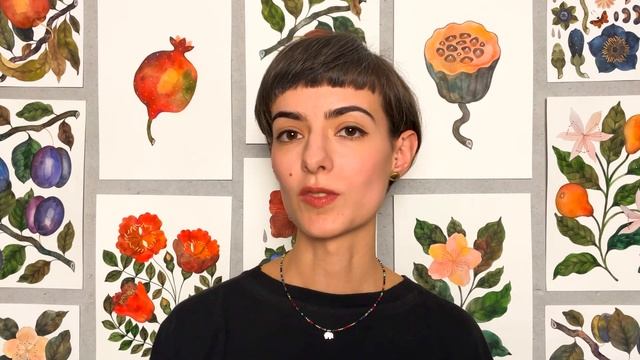 Волшебство ботанической иллюстрации - новый курс от Всем Арт смотреть онлайн