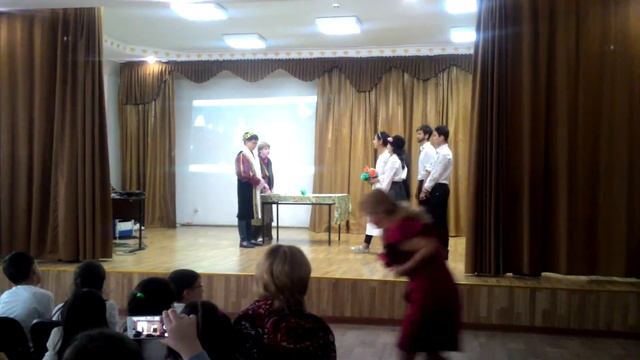 Спектакль учеников, посвященный творчеству У. Шекспира - 1 . смотреть онлайн