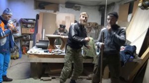 Казачий РБ. Упражнения с палкой.