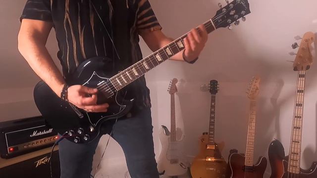 Blink 182 - All The Small Things GUITAR COVER HD (Gibson SG Standard Ebony, Marshall DSL 20) смотреть онлайн