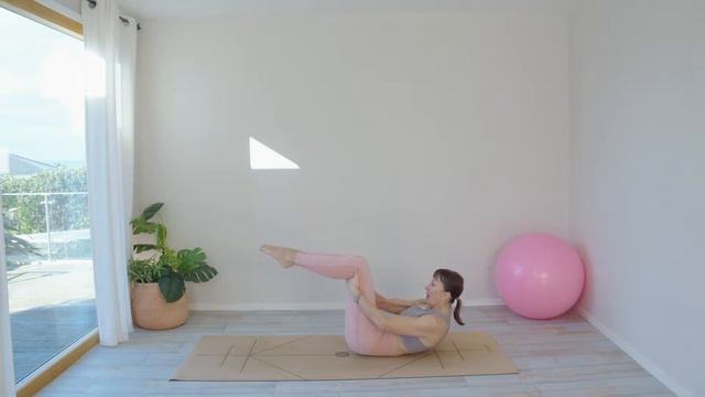 Morning Pilates Intermediate Mat Workout | 40 Minute Full Body Workout | No Equipment смотреть онлайн