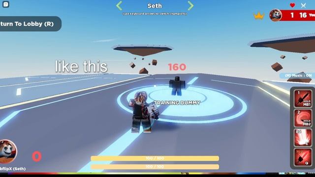 How to use Seth in Encounters(Roblox)