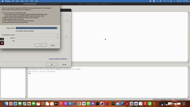 How to Install CircuitPython on Raspberry Pi Pico (Quick/Easy)