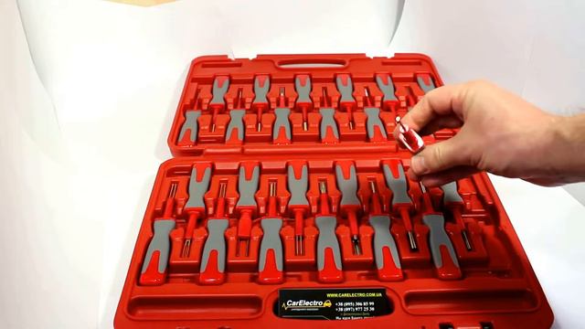 Набор инструментов для извлечения контактов (пинов). JTC 4568. Carelectro.com.ua смотреть онлайн