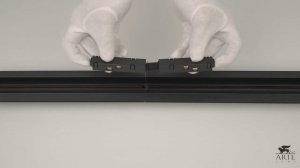 Токопроводящий коннектор встраиваемого шинопровода магнитной трековой системы Arte Lamp Instyle