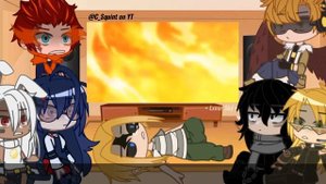 MHA react to Deku, Todoroki and Iida vs Stain || • Lxnar Ský • || Deku's Fights 2/6