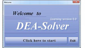 DEA Solver Learning Version 8