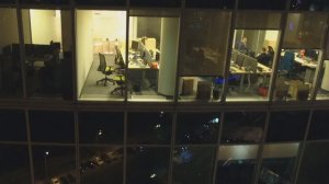 Feel the Fly  Подглядываем в окна Москвы Сити