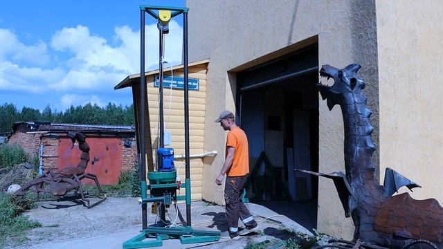 Как собрать новую буровую малогабаритную установку Ураган 2 .#бурение #мгбу #ураган #скважина смотреть онлайн