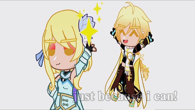 |◈I brake it!◈| ||Люмин и Итер|| abyss twins AU genshin impact смотреть онлайн