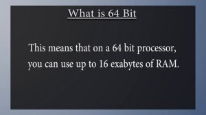 32 bit vs 64 bit