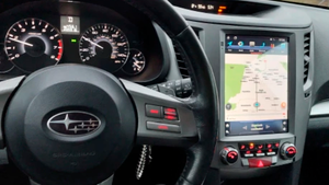 Магнитола EKIY в стиле ТЕСЛА для Subaru Outback Impreza Legacy 2009 - 2014