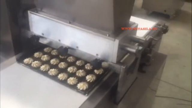 Автоматическая линия производства бисквитных изделий