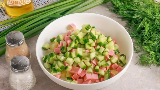 Белая окрошка