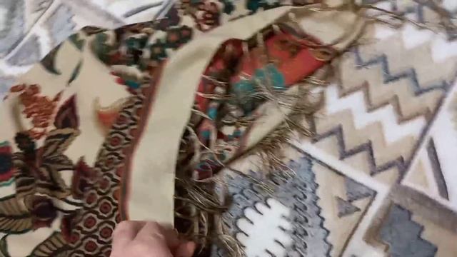 #Влог/Павловопосадский платокЦаревнаЛягушка#ppplatki _отзыв#царевналягушка#пеналвванную#мебельввану