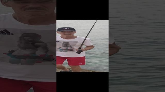 Рыбалка на берегу Красного моря