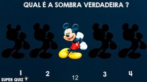 ADIVINHE O PERSONAGEM TURMA DO MICKEY!ENCONTRE A SOMBRA CERTA DOS PERSONAGENS DE MICKEY! JOGO MICKE