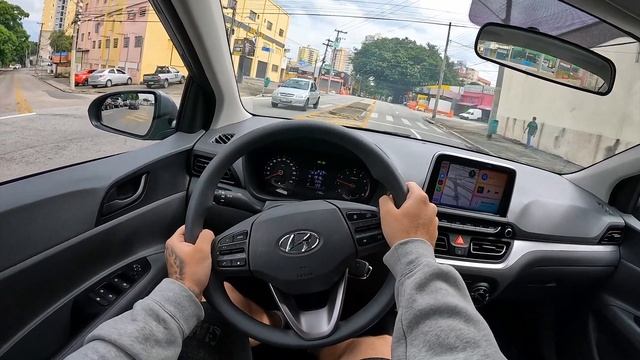 Hyundai HB20S Comfort 1.0 2024 - POV #102 смотреть онлайн