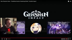 NEW PLAYER Reacts To Every Character Demo For Genshin Impact ??