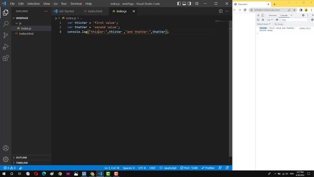 console log(JS 2022)
