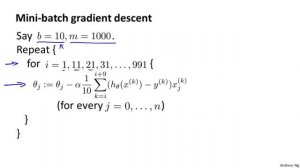 Mini Batch Gradient Descent