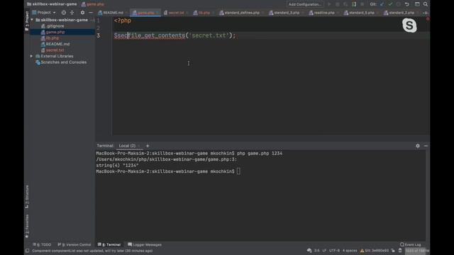 Знакомство с PHP: пишем простую консольную игру