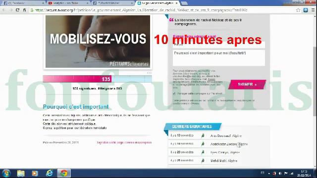 CREATION DU COMITE DE SOUTIEN POUR LA LIBERATION DE RACHID NEKKAZ ET DE SES COMPAGNONS смотреть онлайн