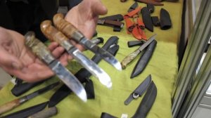 Что же привез нам Иван на Клинок в Москву? Кузня Ястреба! Финки из Костромы! Ножи Ивана Некрасова!