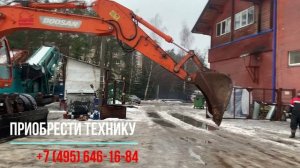 3735. Обзор Колесный экскаватор DOOSAN SOLAR 180W-V