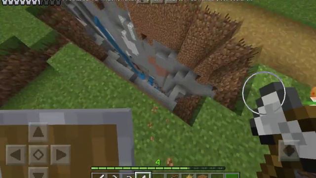 выживание в Майнкрафт #3 добыл уголь и создал ведро для воды и лавы смотреть онлайн