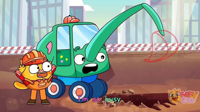 School Bus Lost Wheel Song | Funny Kids Songs 😻🐨🐰🦁 And Nursery Rhymes by Baby Zoo смотреть онлайн