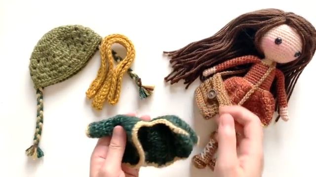 Willow the Woodland Doll || Amigurumi & Crochet Pattern Product Preview смотреть онлайн