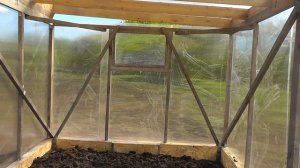 Теплица  3*4 своими руками их хлама.