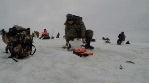 Зимняя рыбалка на Сахалине. Зубарь. Охотское море. 10.03.2017