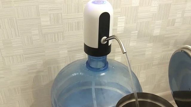 Помпа для бутылей ASIN Помпа для воды электрическая портативная