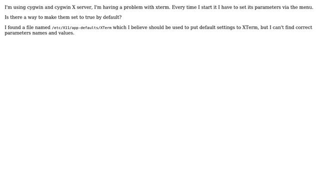 xterm cygwin setting vtfonts -＞ truetype fonts, utf8-encoding, utf8-fonts set by default смотреть онлайн
