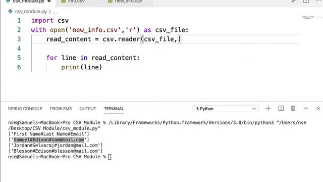 Built-in Modules in Python | CSV Module in Python