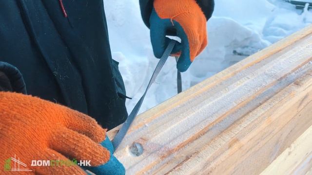Как построить дом из профилированного бруса. Межвенцовый утеплитель. Джут или ПСУЛ.
