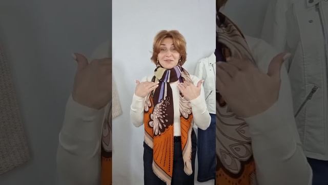 Идеи, на что способен этот платок из 100% камвольной шерсти.