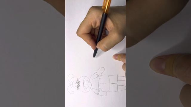 Как нарисовать персонажей из мультиков без ластика ? смотреть онлайн