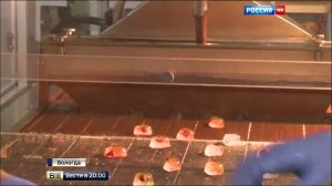 Машина глазирования МГ в программе Вести в 20:00 телеканала Россия. Эфир от 04.03.2016