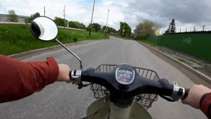 Honda Super Cub (Press). Максимальная скорость после чистки карбюратора.