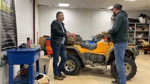 Новый Хайсан тактик 750 пробег 2500 по жести :#тесдрайв#hisun#brp#yamahagrizly#квадроцикл#aodes