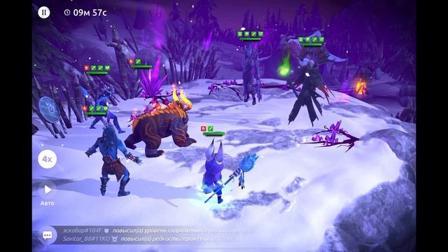 Age of Magic — Обитель Хаоса | Прохождение Морозный Пик Уровень 7 смотреть онлайн