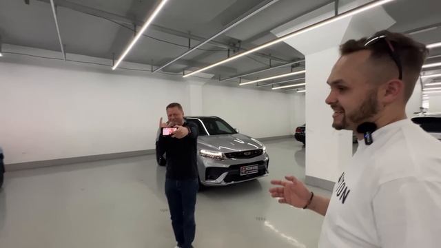 Клиент приехал за машиной! Б/У авто из Китая в РФ! Geely Tugela!