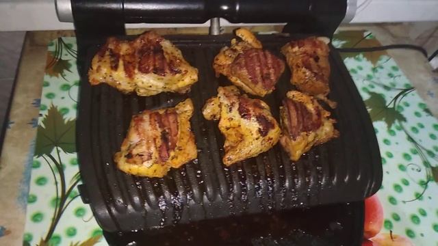 Гриль TEFAL OptiGrill+ GC712 смотреть онлайн