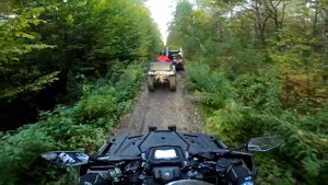 Бодрый прохват на квадроциклах. BRP Commander 1000, Cfmoto Cforce 1000, BRP Outlander 800