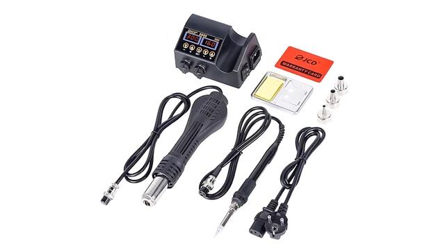 JCD 2 в 1 8898 паяльная станция 750 Вт ЖК-дисплей Дисплей паяльная станция сварки для сотовый смотреть онлайн