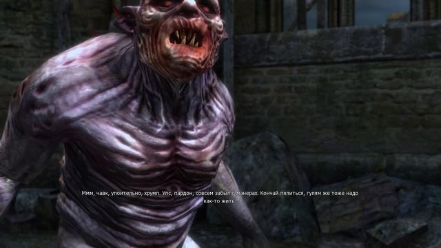 Шикарная реакция Геральта на говорящего гуля. смотреть онлайн