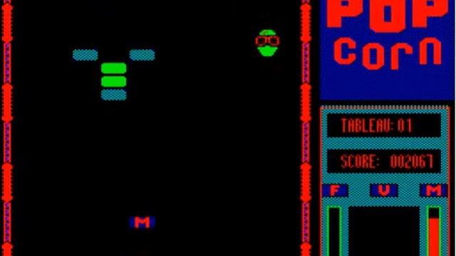 БК-0010, игра Popcorn (BK-0010, Popcorn) смотреть онлайн